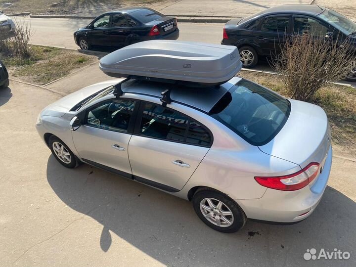 Багажник бокс на крышу Магнум 420 сер карб быстрос