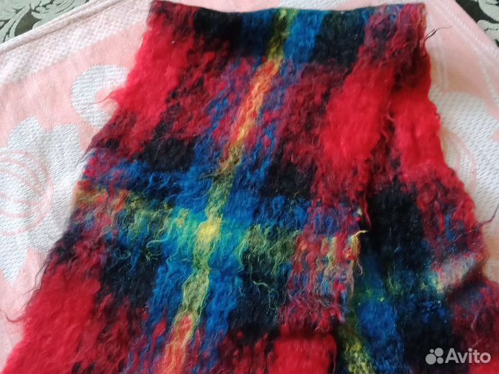 Шарф мохеровый