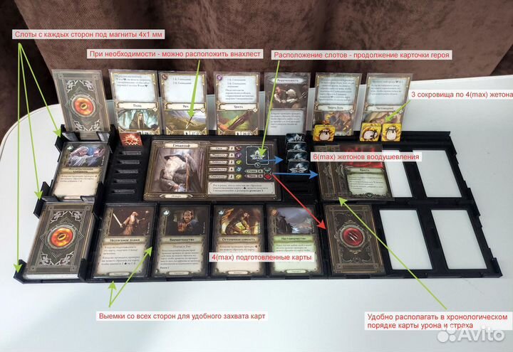 Планшет для настольной игры Властелин колец