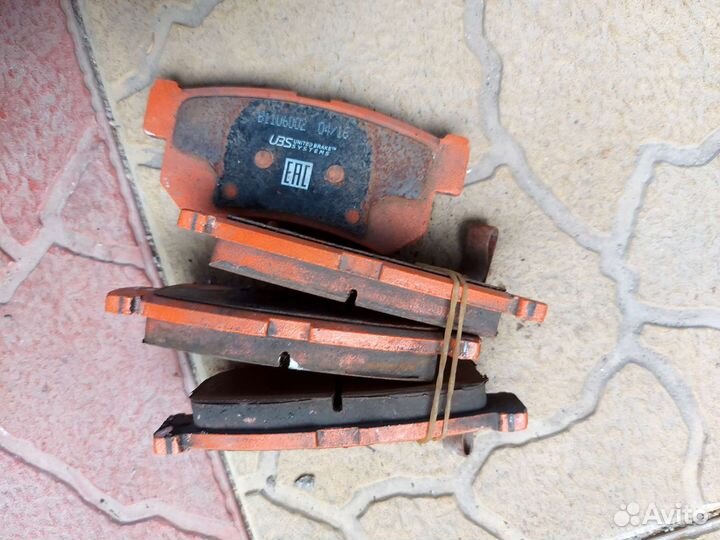 Тагаз Тагер Задние тормозные колодки