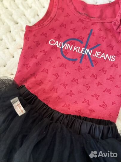 Комплект calvin klein и disney для девочки на 3г