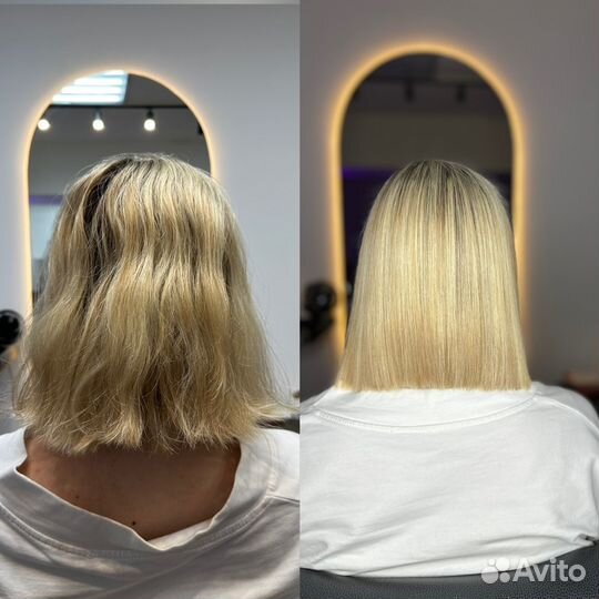 Кератиновое выпрямление волос/ботокс