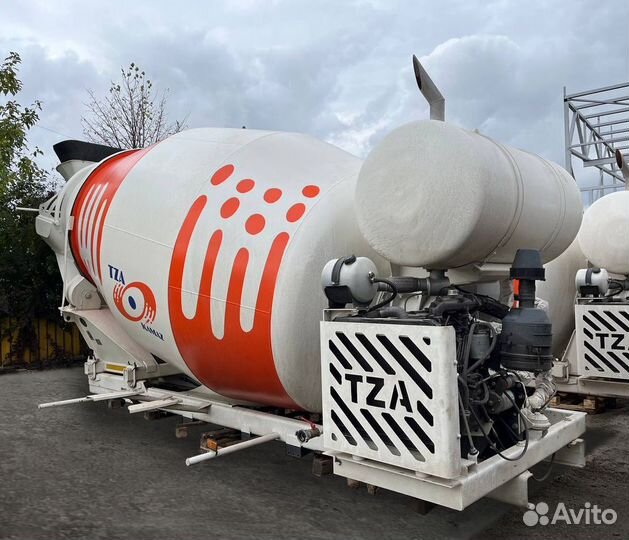 Установка автобетоносмесителя