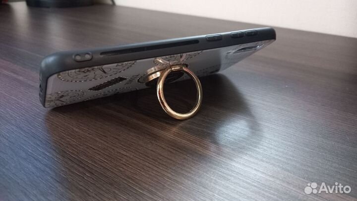 Чехол на samsung а50 с кольцом time