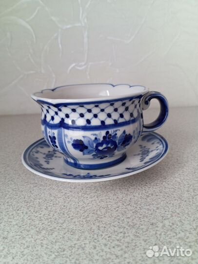 Чашка чайная гжель