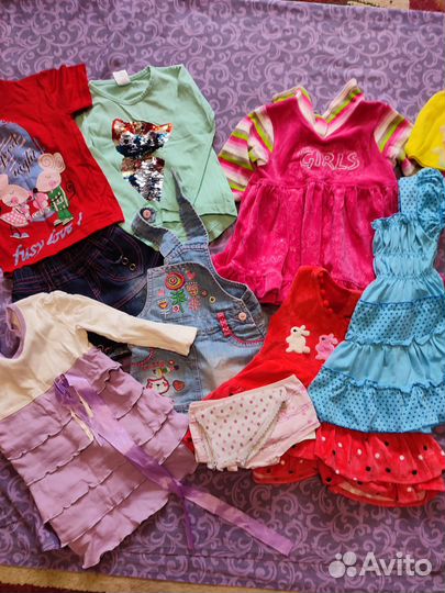 Вещи на девочку пакетом на 1,5-3г