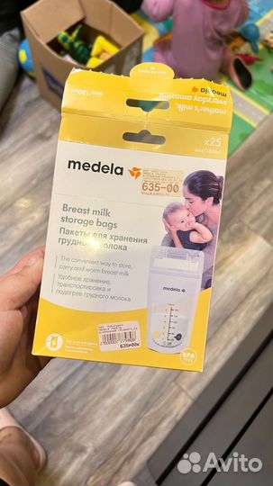 Пакеты для грудного молока medela