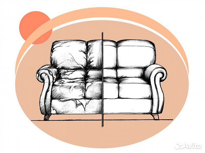 Реставрация(ремонт и перетяжка) мебели