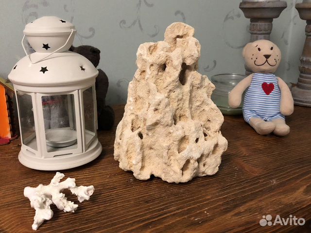 Грот для аквариума. Камни. Ракушки