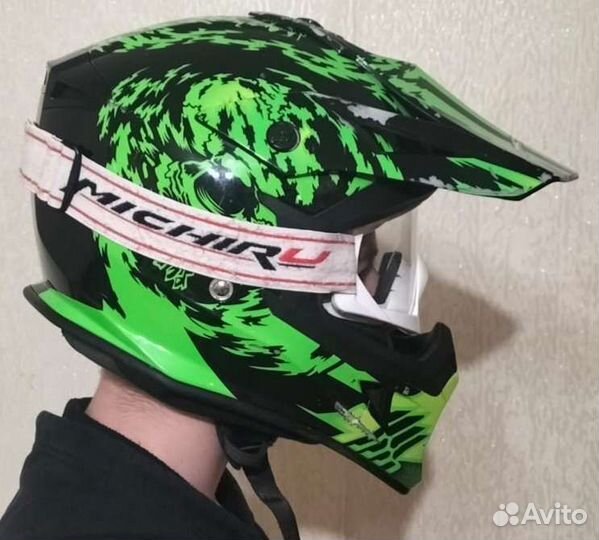Мото шлем эндуро