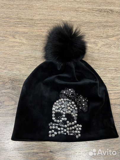 Шапка велюровая