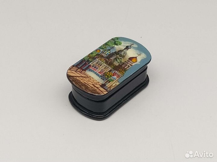 Шкатулка (мини) Федоскино 