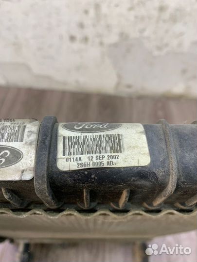 Радиатор двс Ford Fiesta F6JA 2003