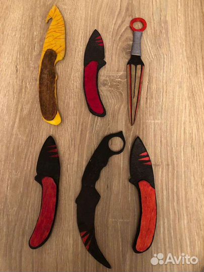 Деревянные ножи из игры Stendoff 2