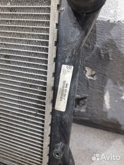 Радиатор охлаждения для 1.8 CDA Skoda Octavia A5