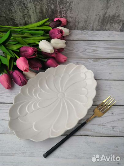 Блюдо для подачи, сервировки Ромашка