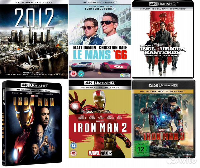 Фильмы 4K UltraHD Blu-ray / 3 часть