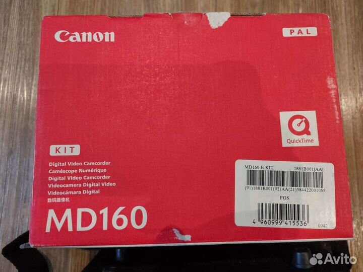 Видеокамера Canon MD160