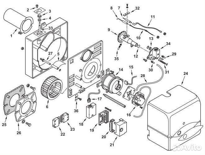 Дизельная горелка Baltur BTL 20