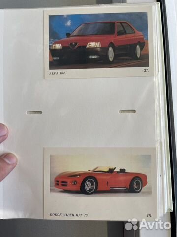 Календарики автомобили 78 штук 1991-1992 объявление продам