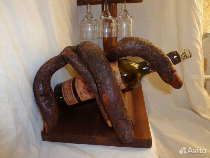 Полка винная угловая эксклюзивная 