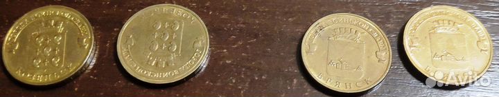 Монеты Юбилейные 10р 2011, 2013, 2014
