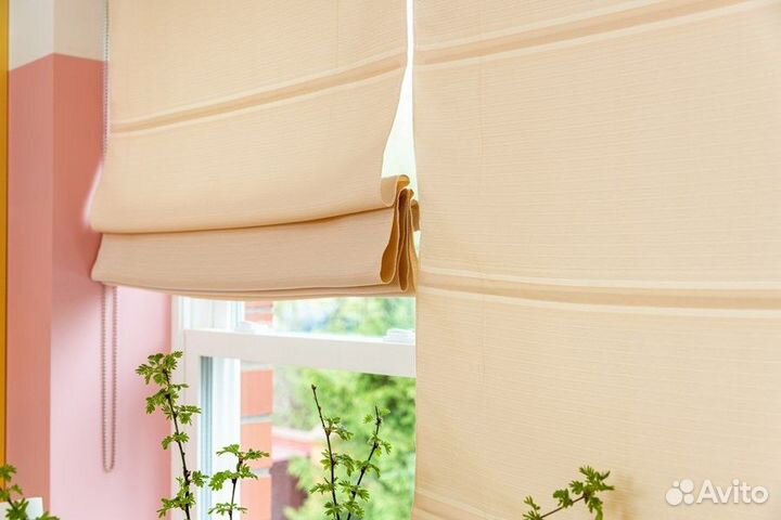 Римские шторы Бежевые RAL5494