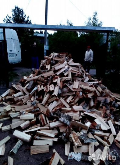 Дрова Береза навалом в Сертолово