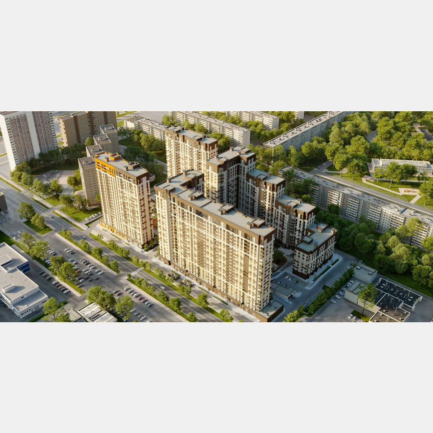 2-к. квартира, 75,9 м², 13/22 эт.