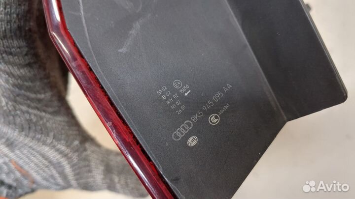 Фонарь (задний) левый Audi A4 (B8)