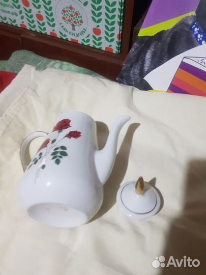 Кофейник фарфор