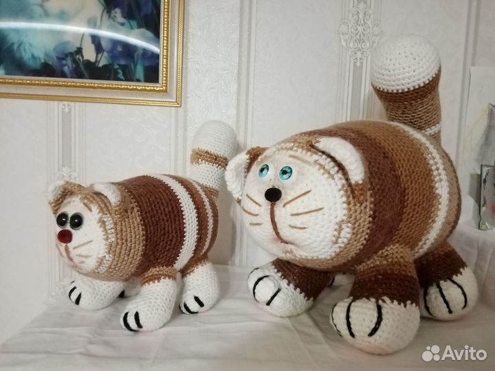 Вязаные игрушки ручной работы