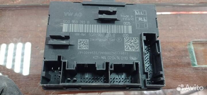 Блок комфорта audi A3 13-20