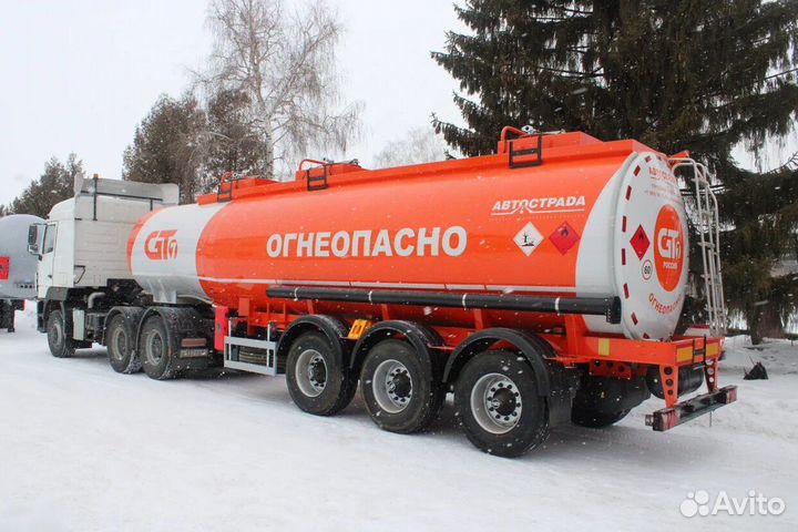 Полуприцеп бензовоз GT7 ППЦ-28, 2023