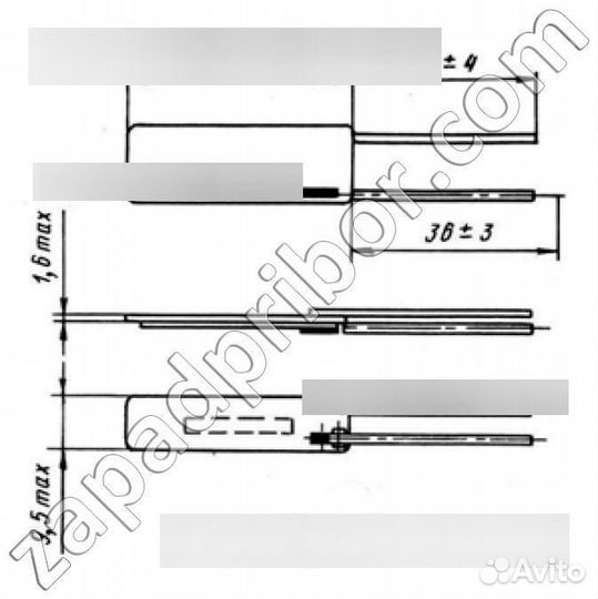 Фотоэлемент селеновый Ф36С