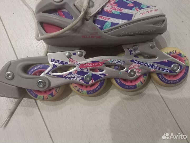 Ролики для девочки размер 26-31