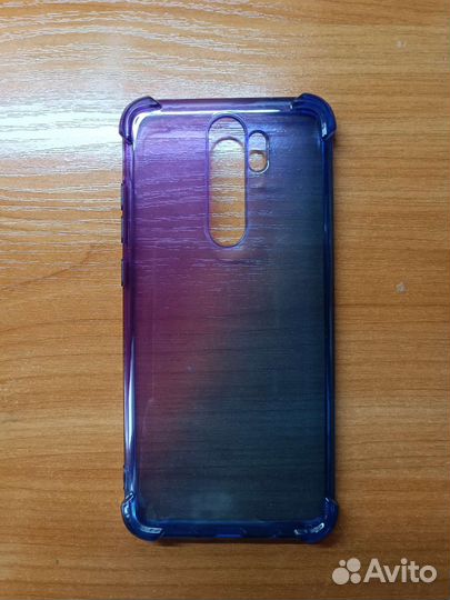 Полупрозрачный чехол на Xiaomi redmi note 8 pro