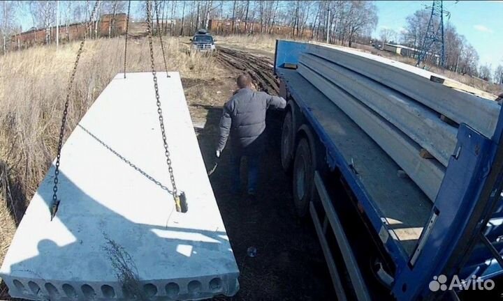 Плиты на длинномере