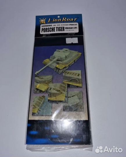 Сборная модель танка Tiger (P) Sd.Kfz.181