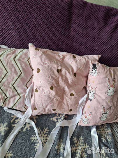 Бортики в кроватку