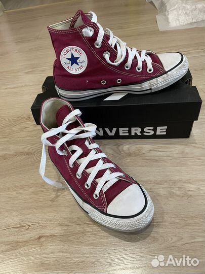 Кеды converse, (оригинал) на девочку 37 размер