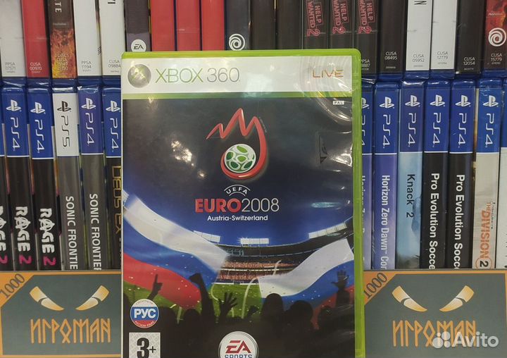 Игры Xbox 360 uefa Euro 2008