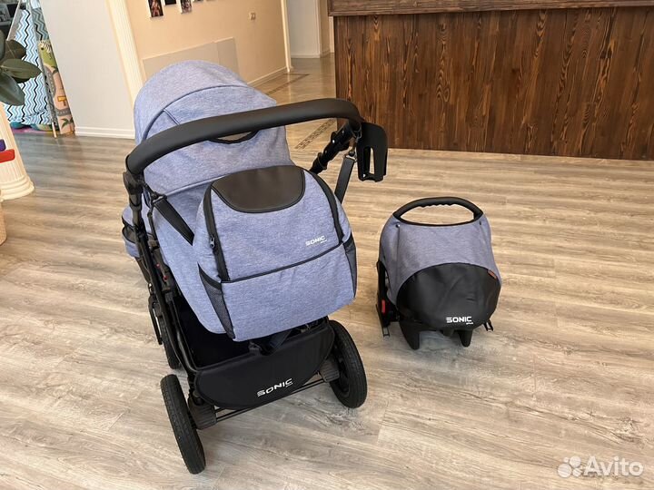 Коляска 3 в 1 sonic plus
