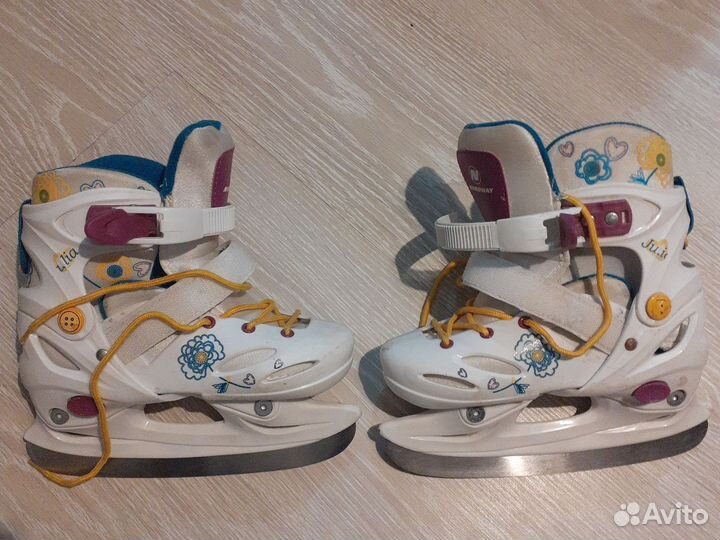 Коньки детские раздвижные 30 33