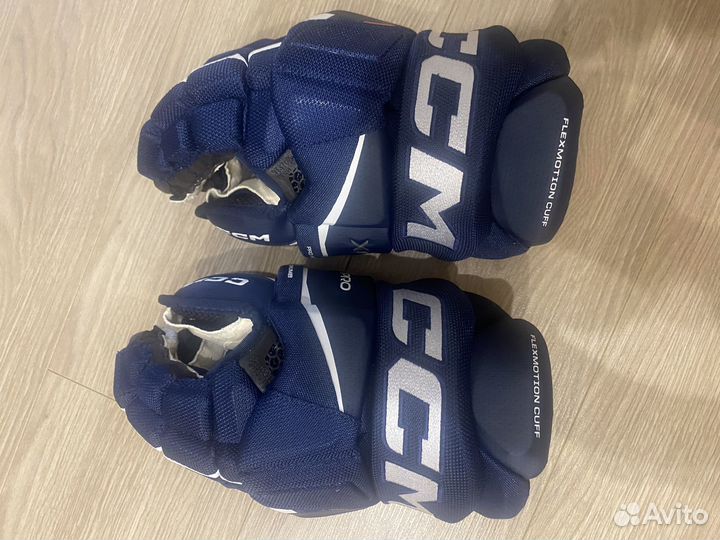 Хоккейные краги CCM tacks xf pro SR 13