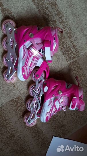 Ролики раздвижные для девочки S (28-33)