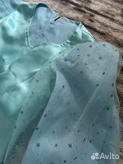 Платье Эльзы холодное сердце 122 128