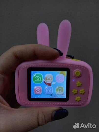 Детский фотоаппарат зайка