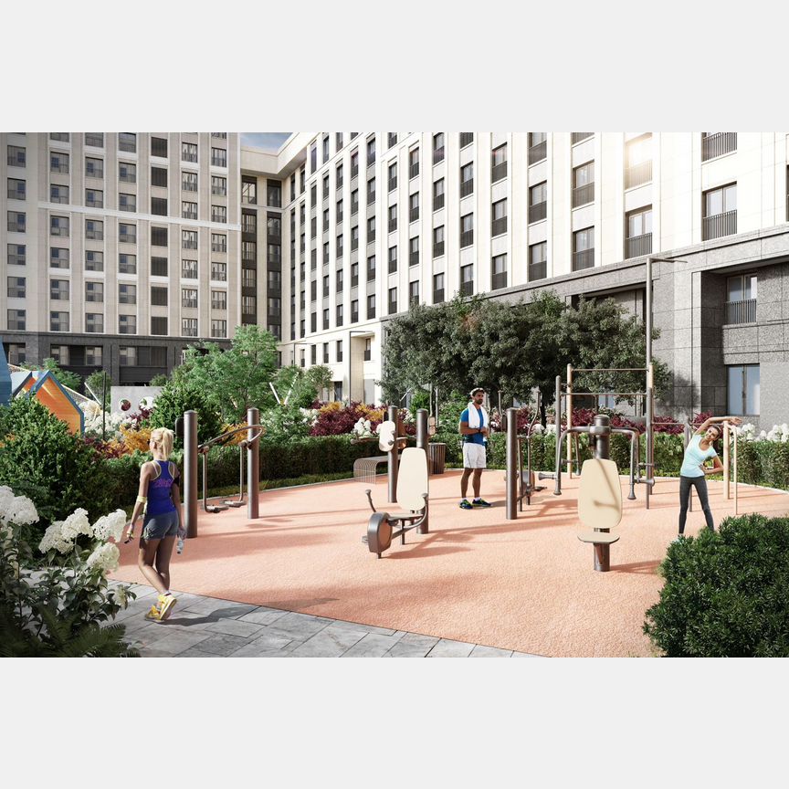 2-к. квартира, 53,1 м², 2/17 эт.