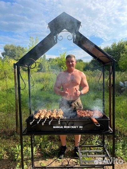 Мангал кованый